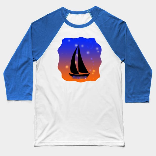 Journey Baseball T-Shirt by DitzyDonutsDesigns